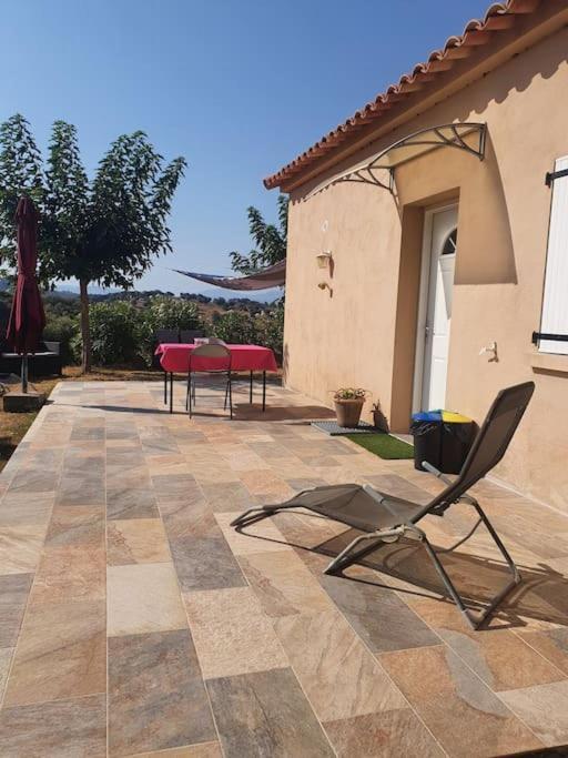 Studio Mitoyen A La Campagne Vue Sur La Mer Cargèse Buitenkant foto